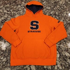 Youth NCAA Heathered Syracuse Orange Hoodie Size M College Football Basketball